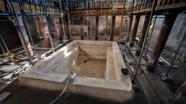Pompei’de Bulunan Hamam 2 Bin Yıl Önceki Lüksü Gösteriyor!