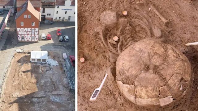 Almanya: Otoparkın Altından Ortaçağ Kilisesi Çıktı
