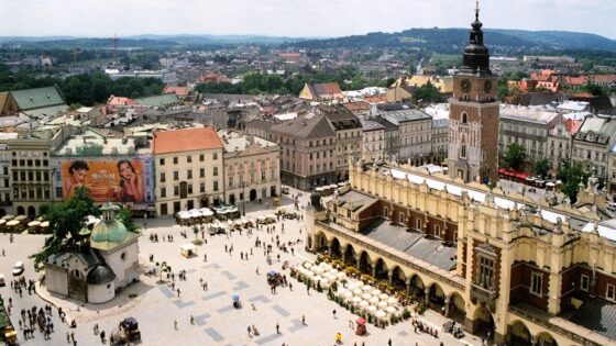 Krakow Tarihi Şehir Merkezi